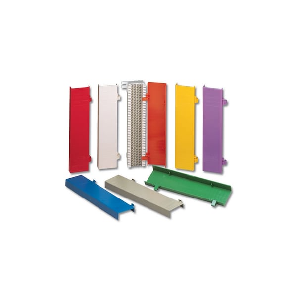Siemon Company COVER-HINGE PLASTIC LASTING, FOR 66M BLOCK, GRAY 106693